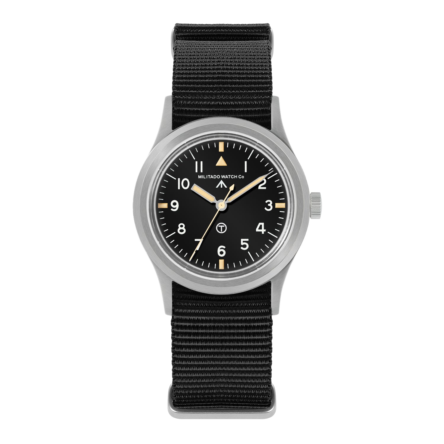 💥Spring Sale💥Militado 36mm Retro Military Watch VH31/VH65 Sweeping Hand ML14 V2