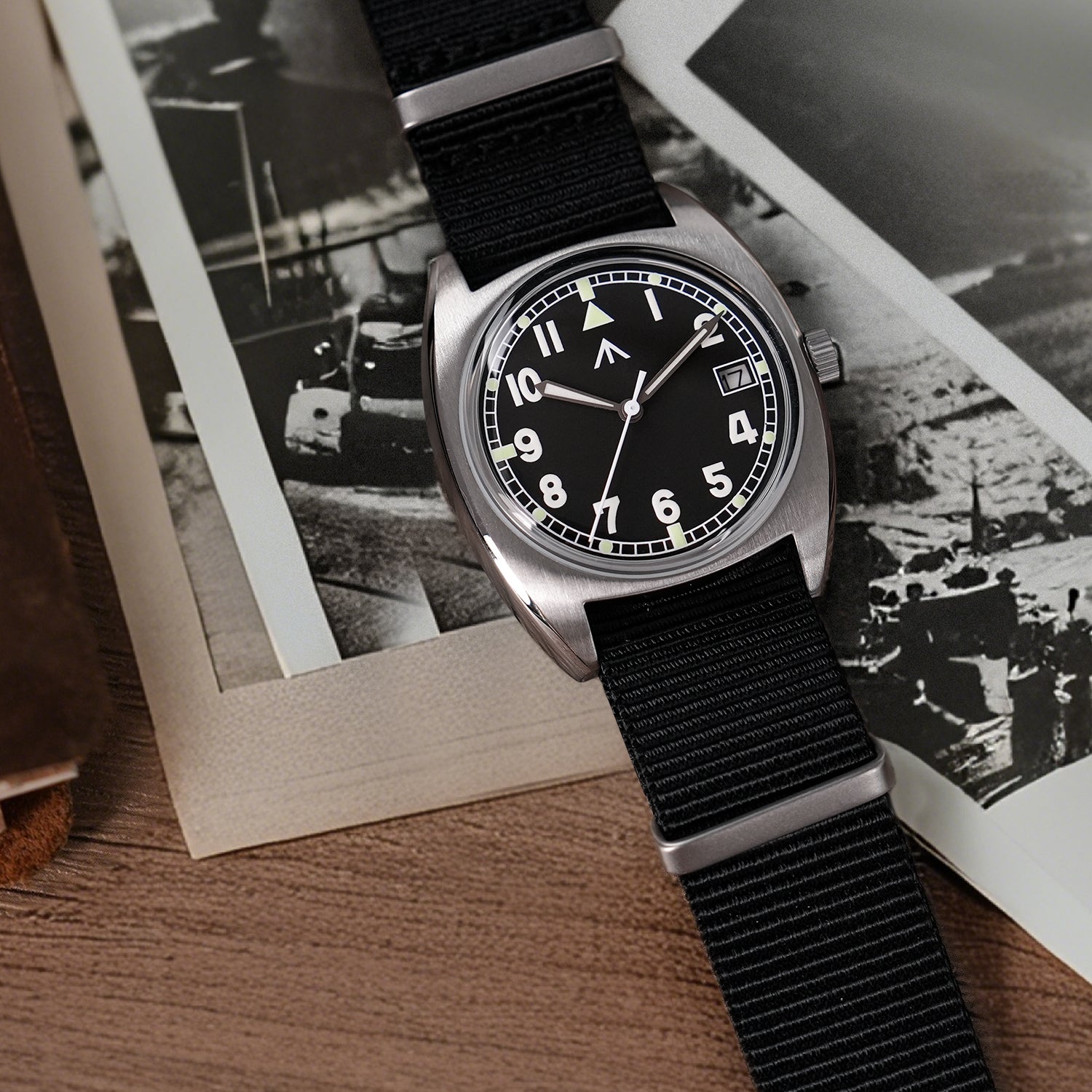 ★New Released★Militado Vintage 36mm Military Watch W10 Remake ML17