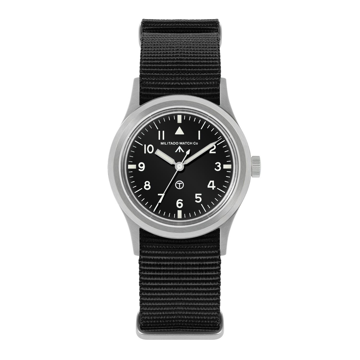 💥Spring Sale💥Militado 36mm Retro Military Watch VH31/VH65 Sweeping Hand ML14 V2