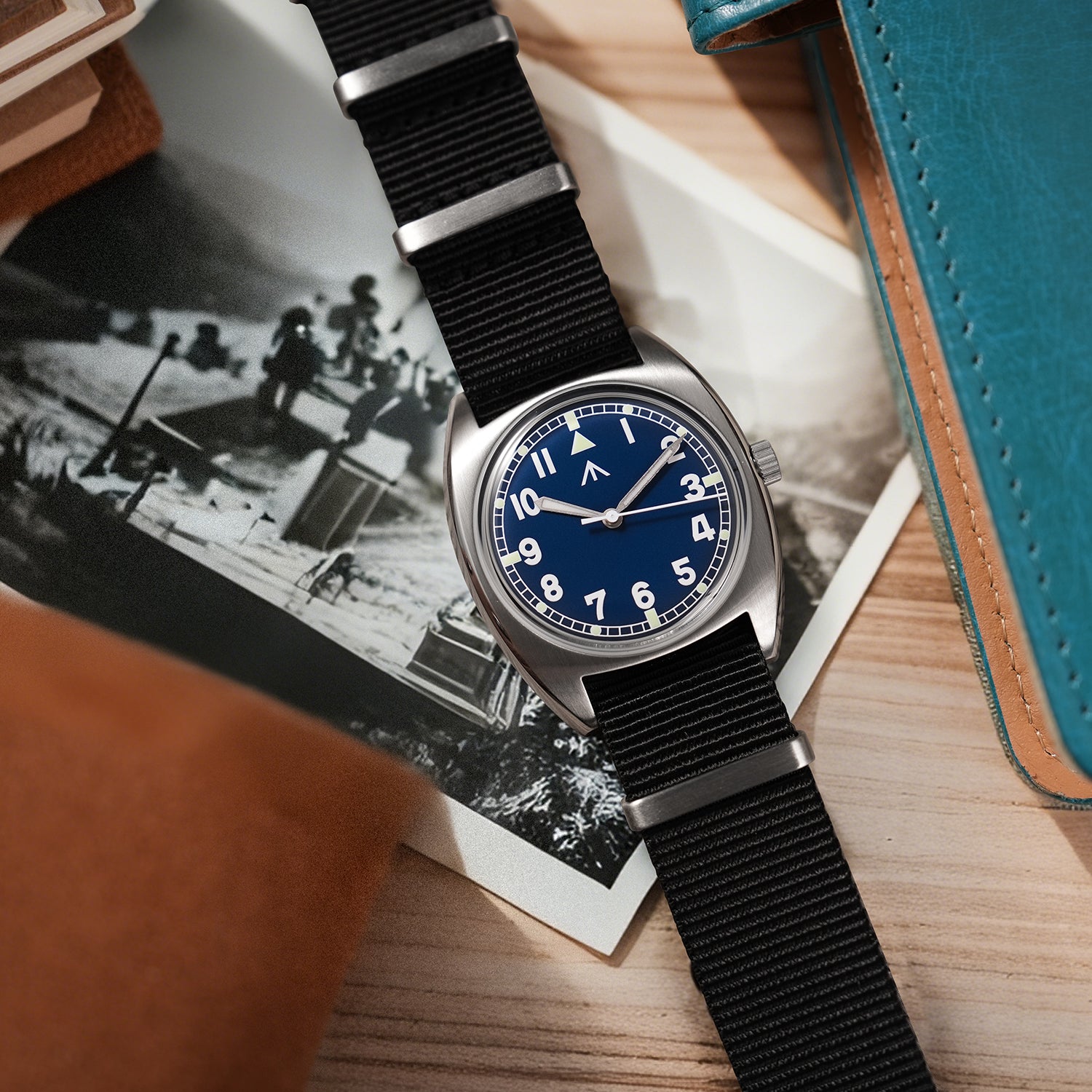 ★New Released★Militado Vintage 36mm Military Watch W10 Remake ML17