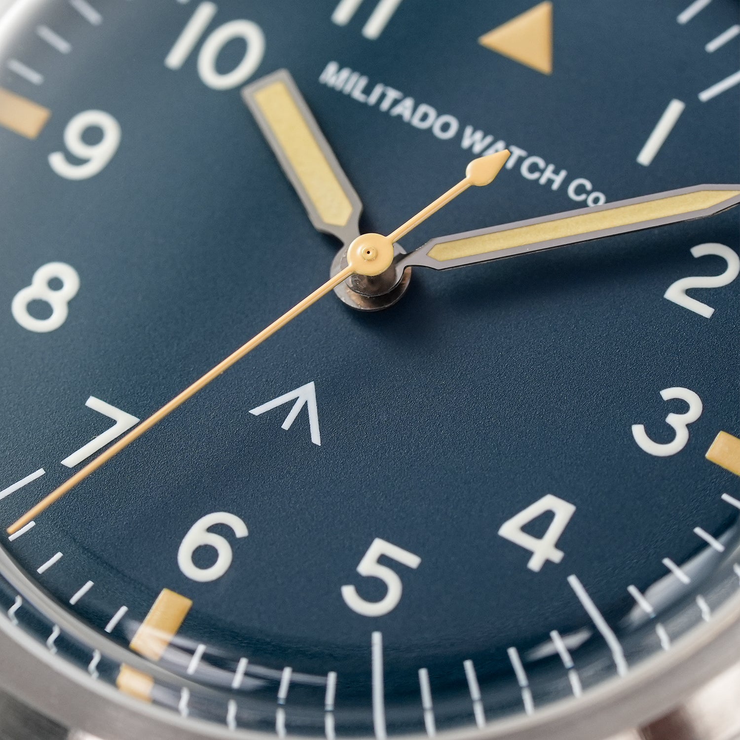 💥Spring Sale💥Militado 36mm Retro Military Watch VH31/VH65 Sweeping Hand ML14 V2