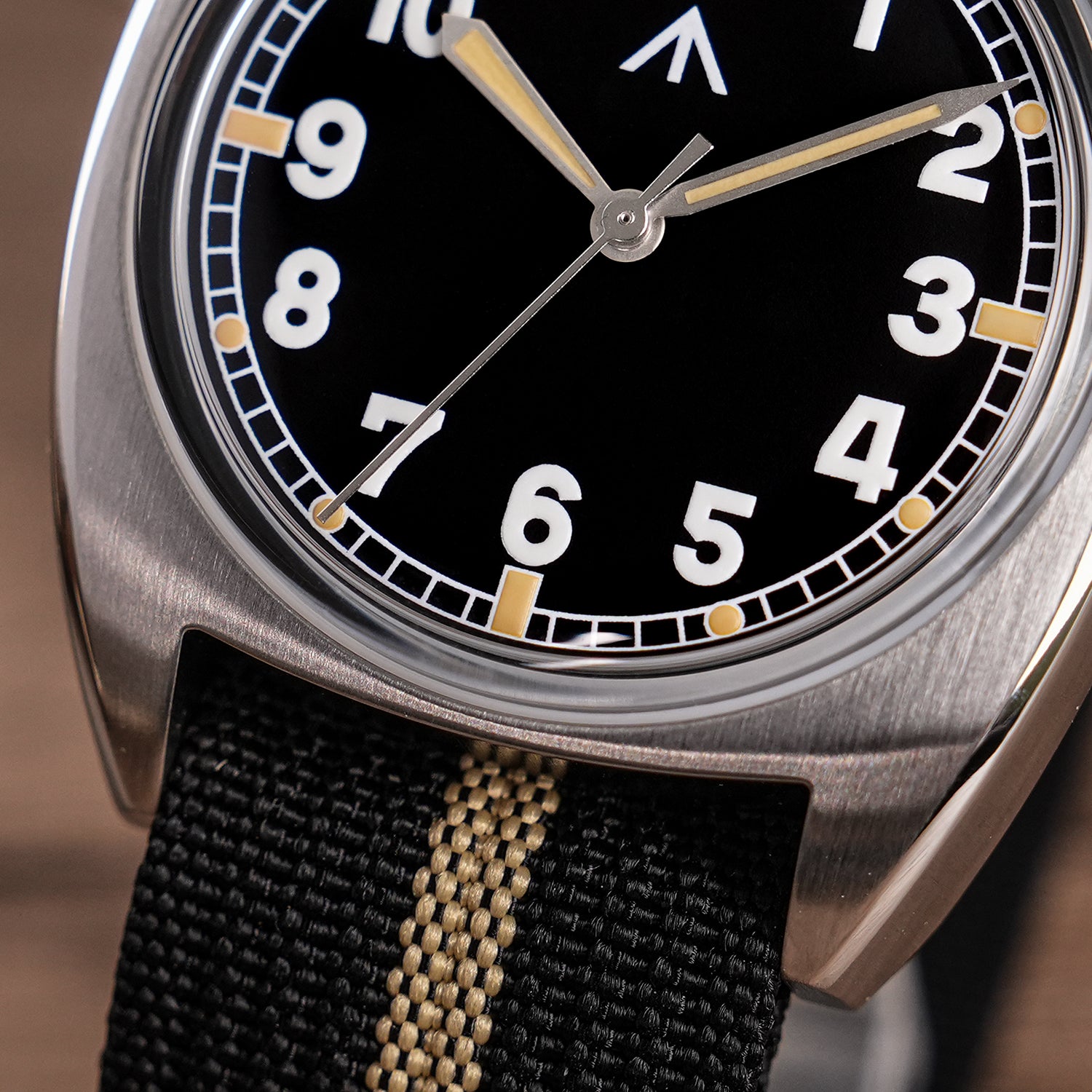★SuperOfertas ★Militado 38mm Reloj militar de campo con cristal de zafiro ML05