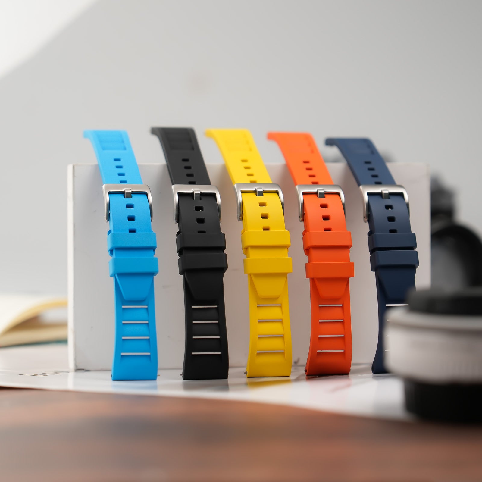 FKM Watch Band Rubber Strap 20mm 22mm