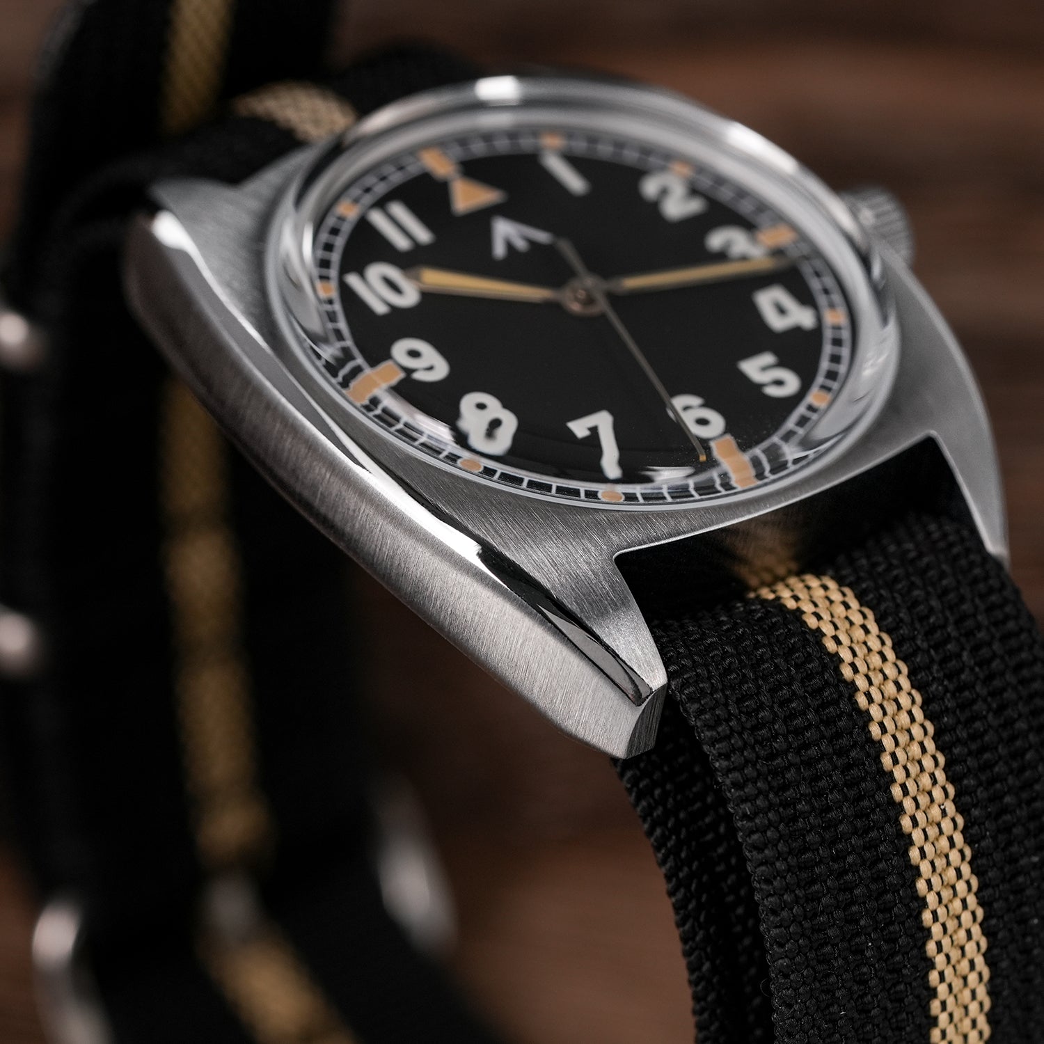 ★SuperOfertas ★Militado 38mm Reloj militar de campo con cristal de zafiro ML05