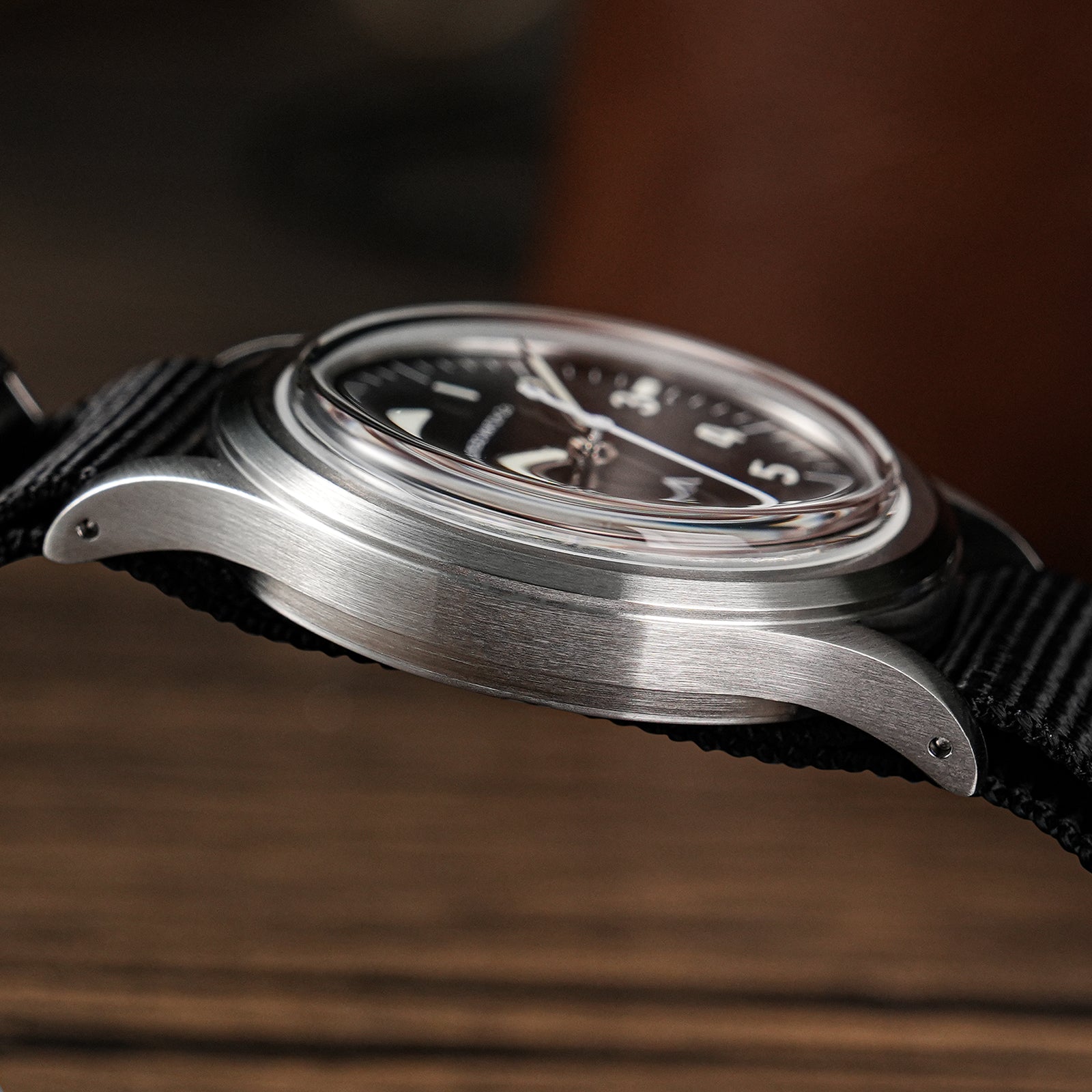 ★SuperOfertas ★Militado 38mm Reloj militar de campo con cristal de zafiro ML05