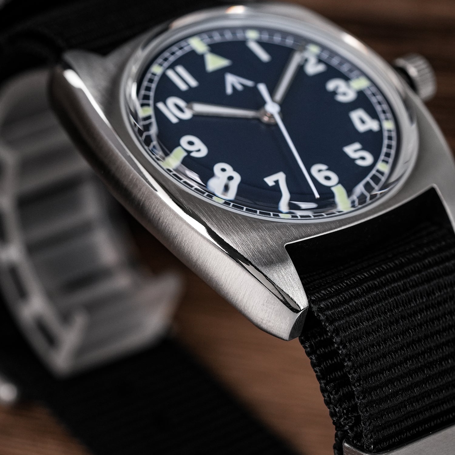 ★SuperOfertas ★Militado 38mm Reloj militar de campo con cristal de zafiro ML05