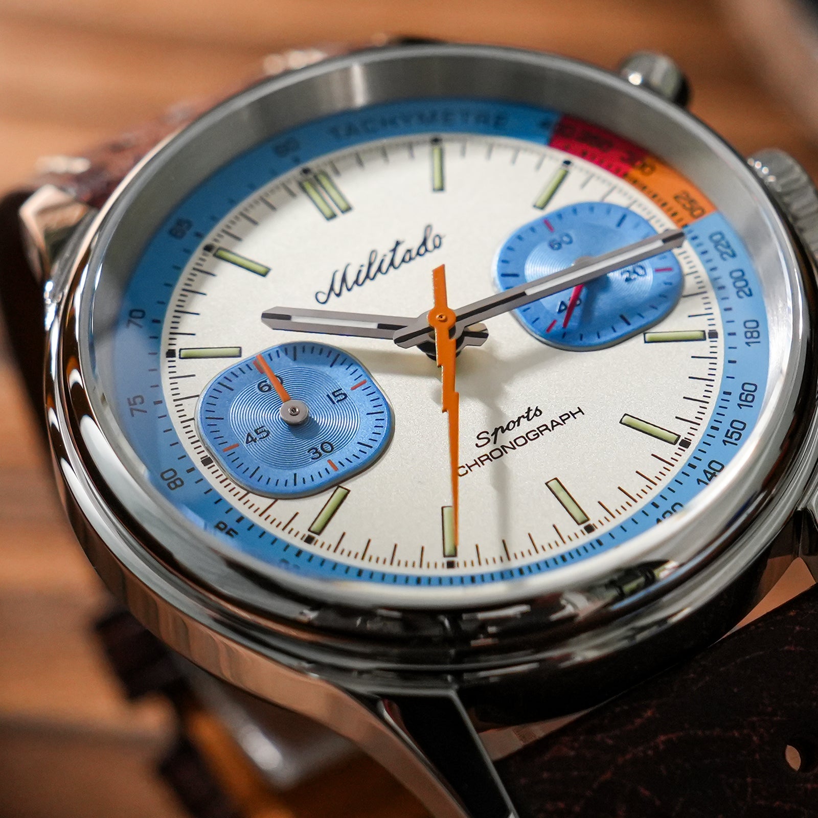 💥Flash Sale💥Militado Miyota 6S21 Chronograph Watch 40mm Men Watch ML23