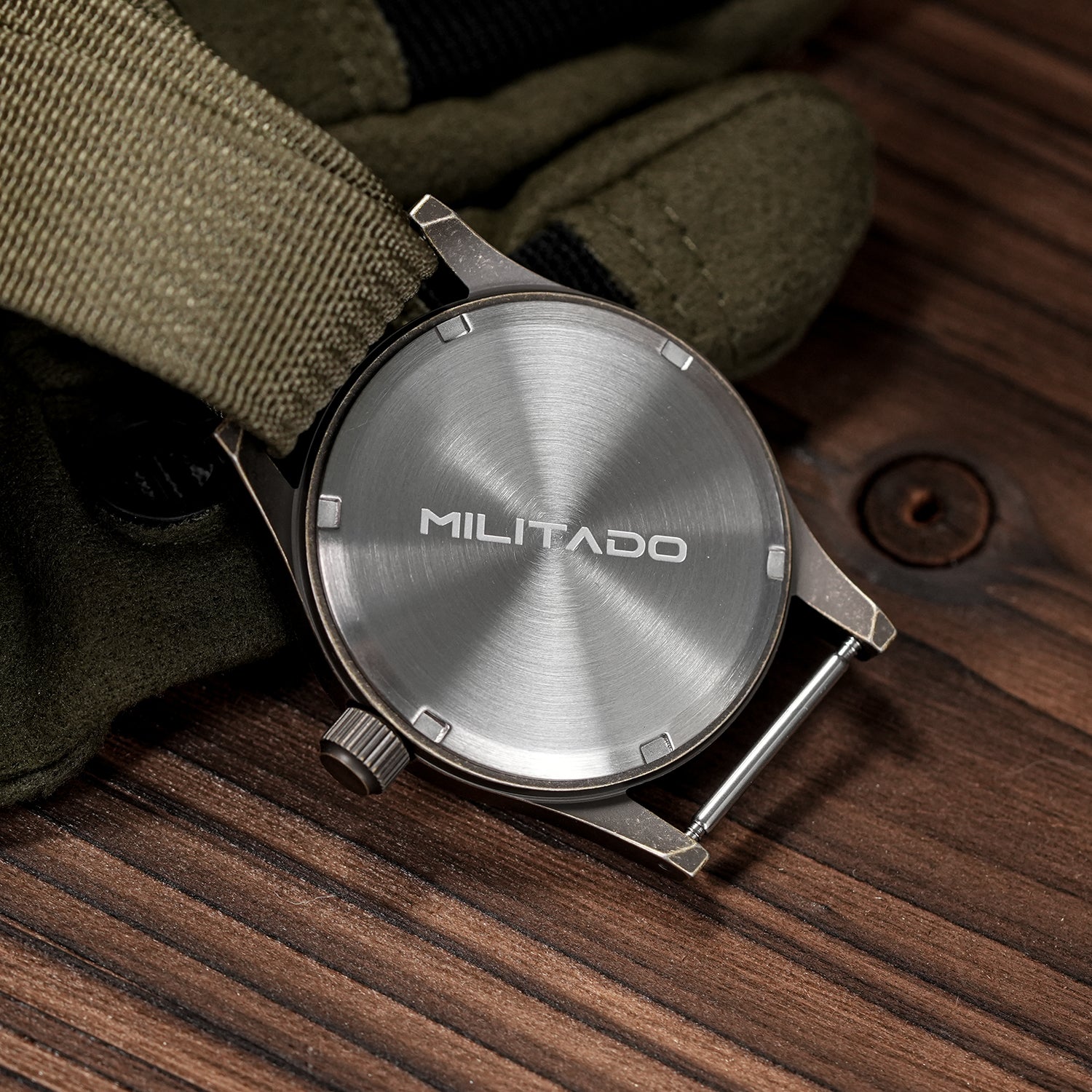 💥Spring Sale💥Militado 38mm Sapphire Crystal Field Military Watch ML05