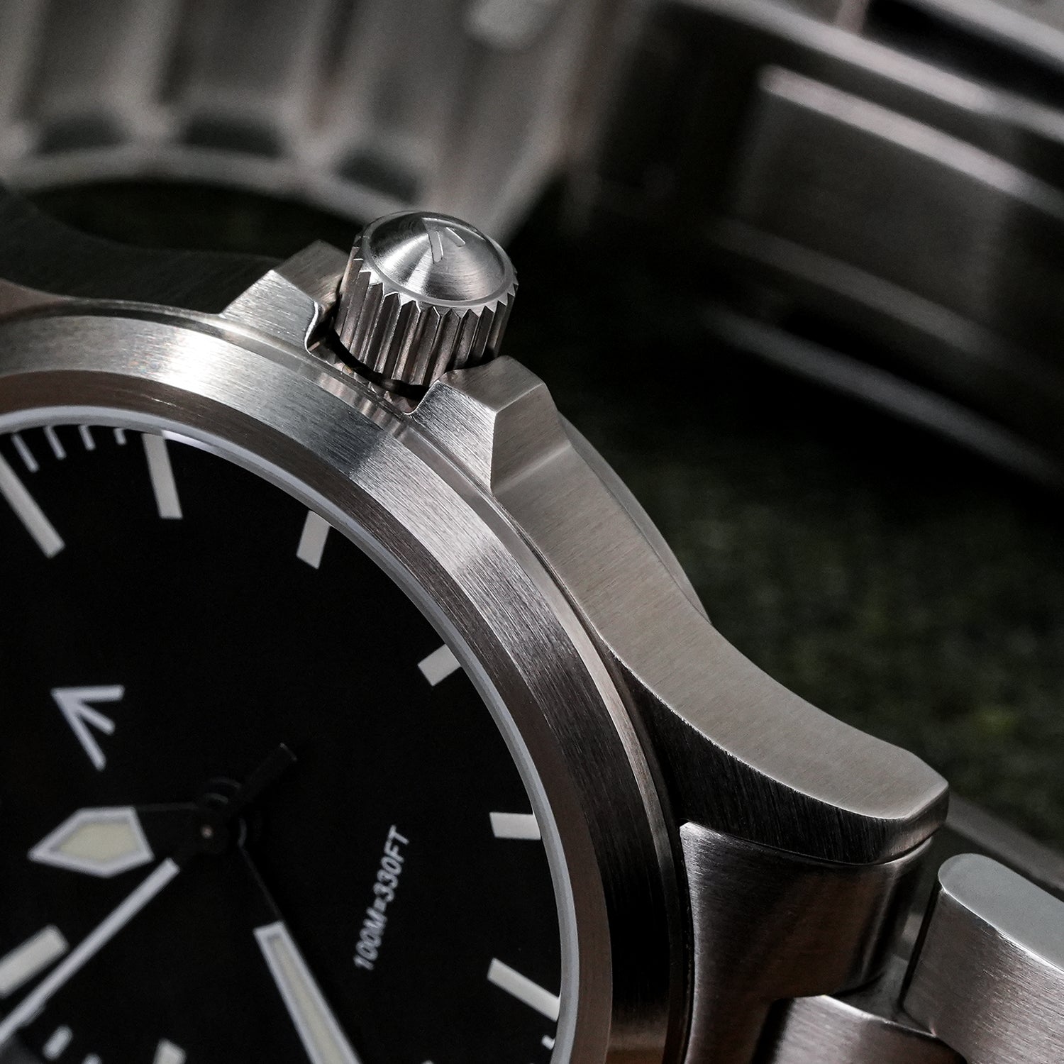 ★SuperOfertas ★Militado 38mm Reloj militar de campo con cristal de zafiro ML05