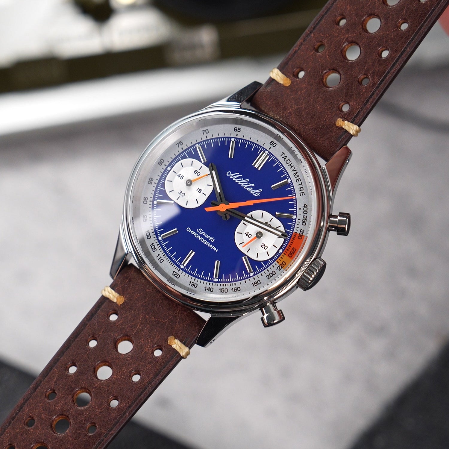 š„Flash Saleš„Militado Miyota 6S21 Chronograph Watch 40mm Men Watch ML23