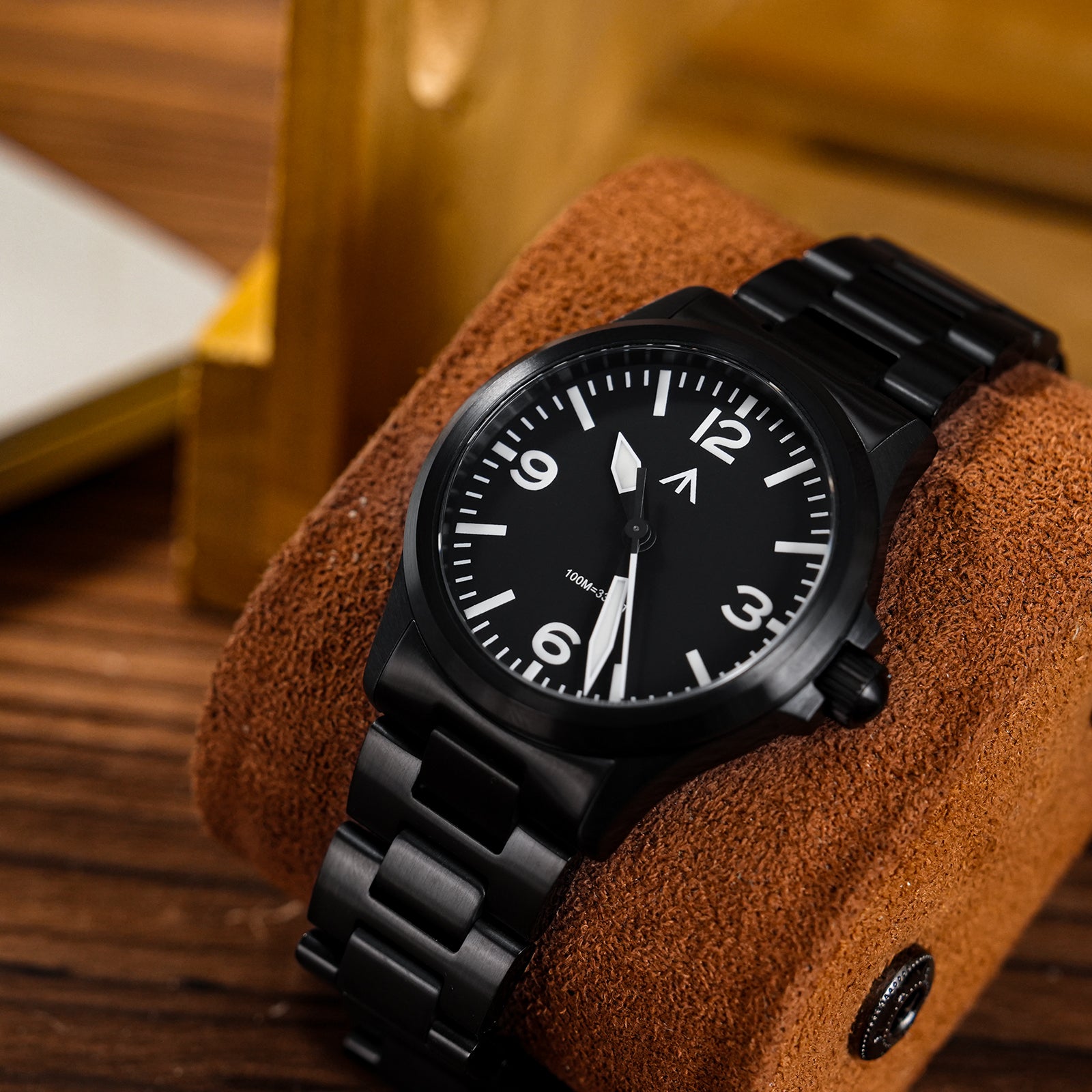 ★SuperOfertas ★Militado 38mm Reloj militar de campo con cristal de zafiro ML05