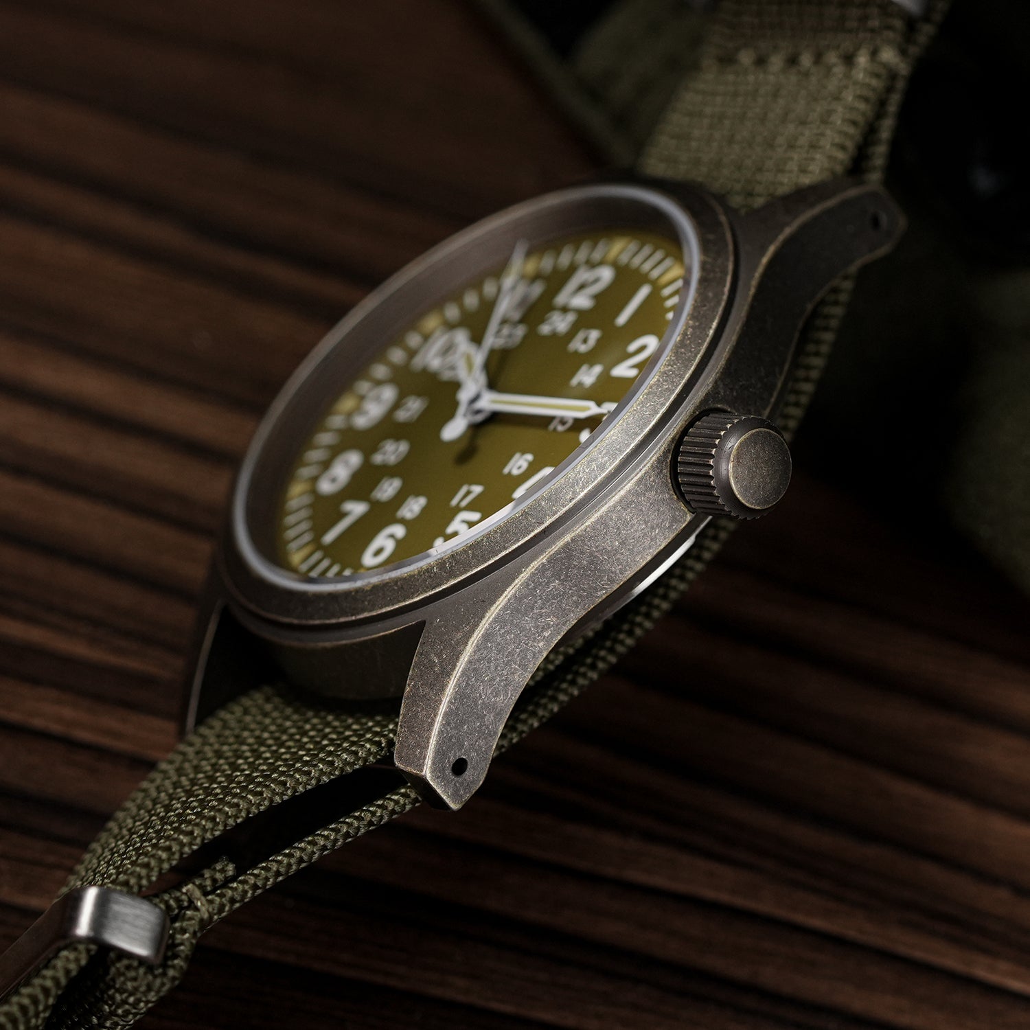💥Spring Sale💥Militado 38mm Sapphire Crystal Field Military Watch ML05