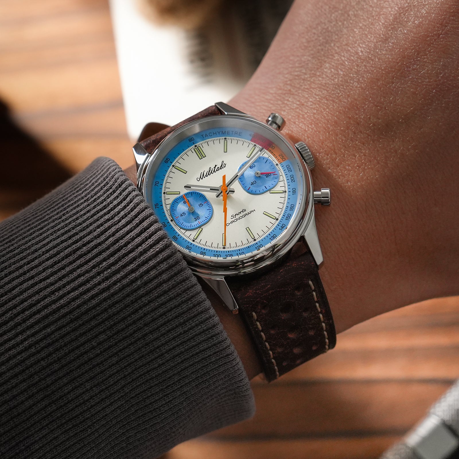 💥Flash Sale💥Militado Miyota 6S21 Chronograph Watch 40mm Men Watch ML23