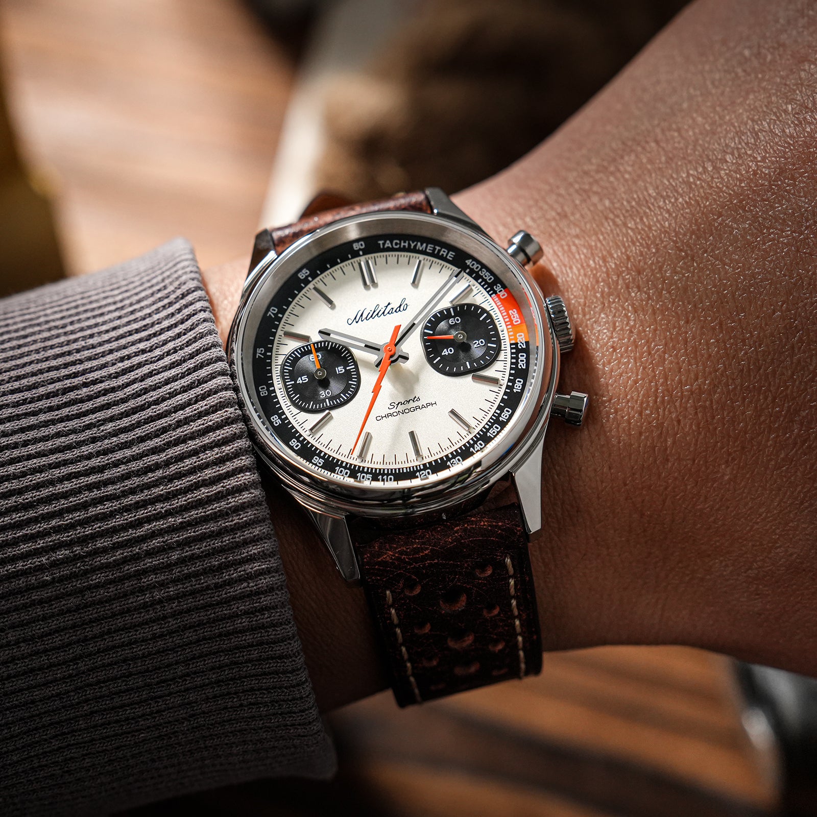 💥Flash Sale💥Militado Miyota 6S21 Chronograph Watch 40mm Men Watch ML23