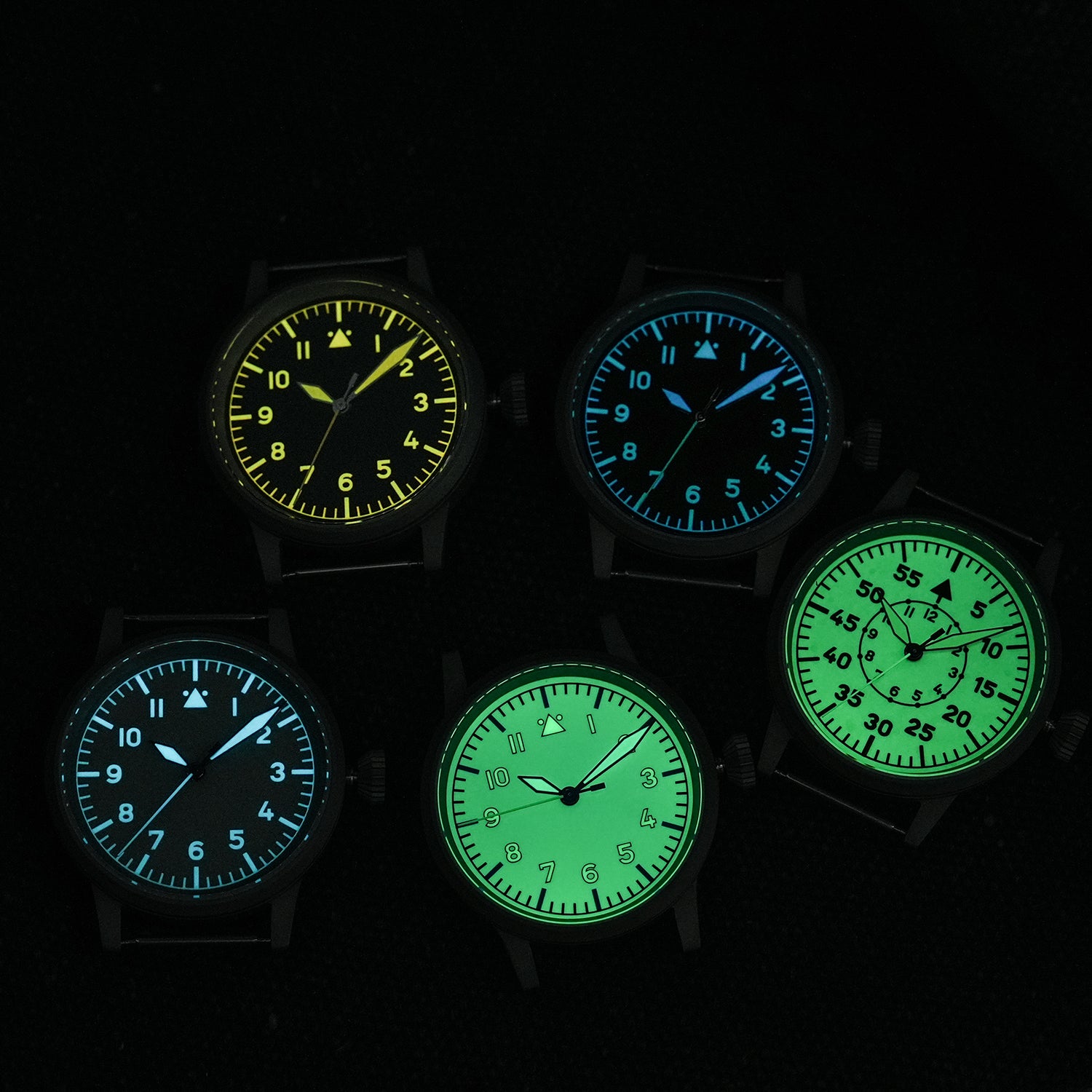 ★Pre-Order★ Militado 37mm Sapphire Crystal Retro Flieger Pilot Watch ML10 V2