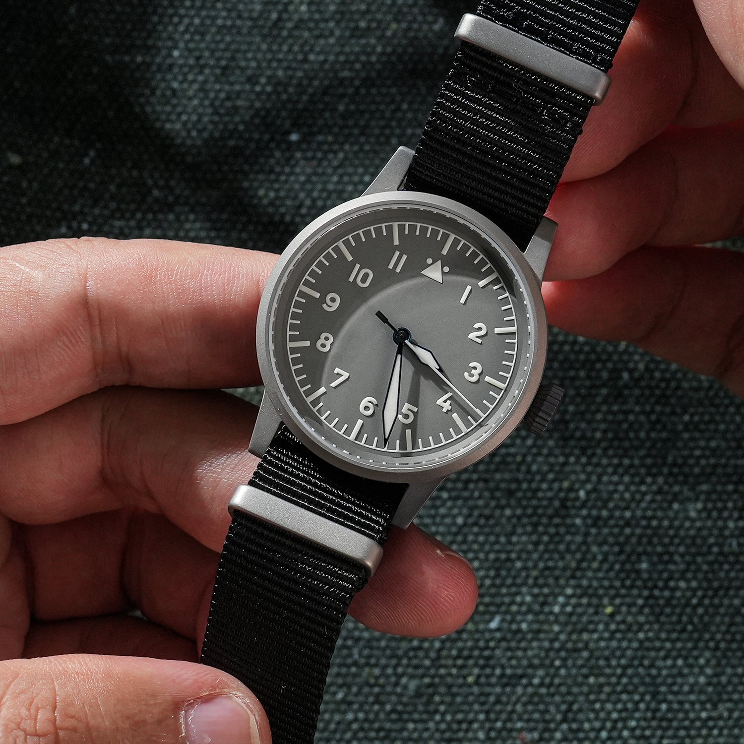 💥Spring Sale💥Militado 37mm Sapphire Crystal Retro Flieger Pilot Watch ML10 V2