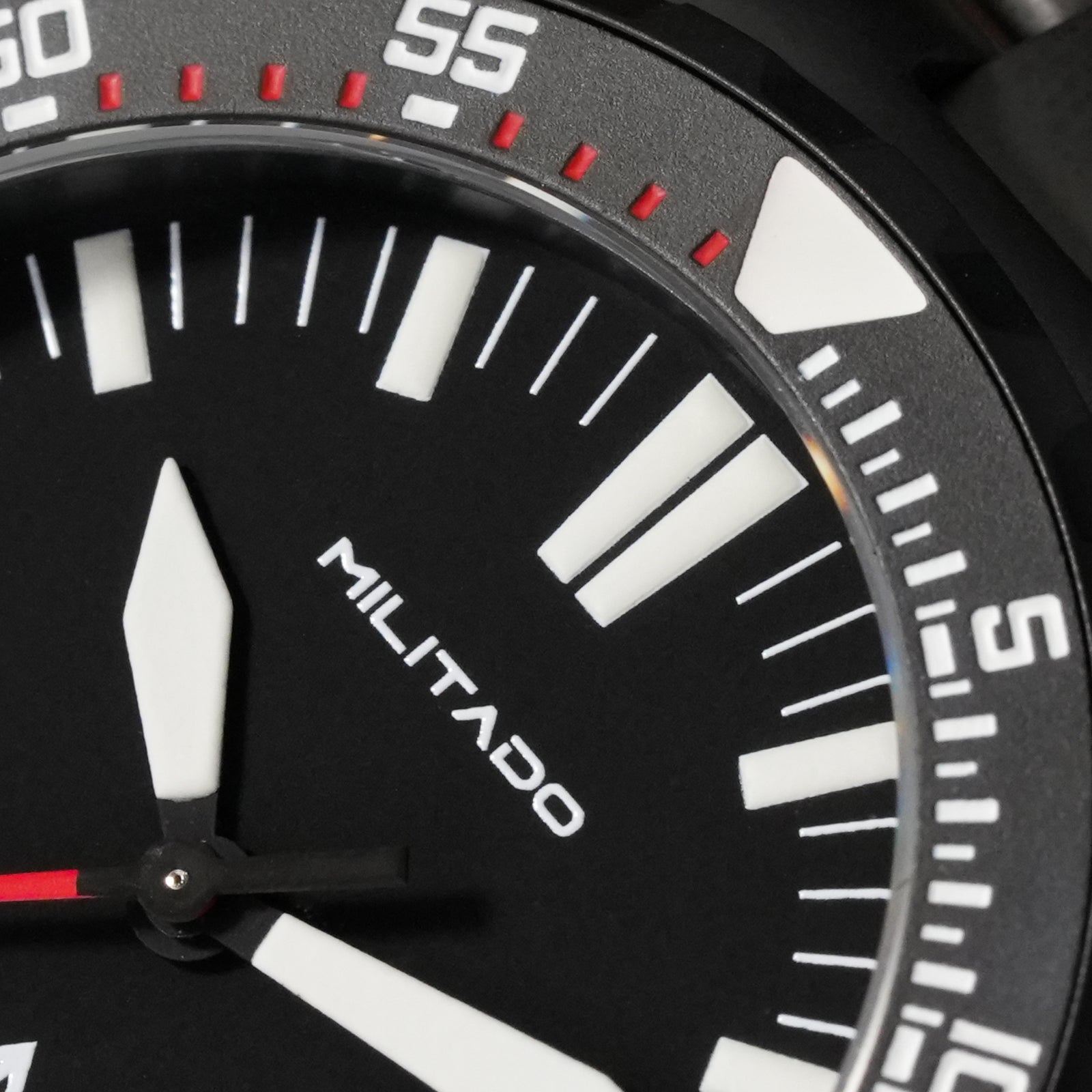 ★11.11 SALE★Militado 39mm Dive Watch Sapphire Crystal Military Watch ML16