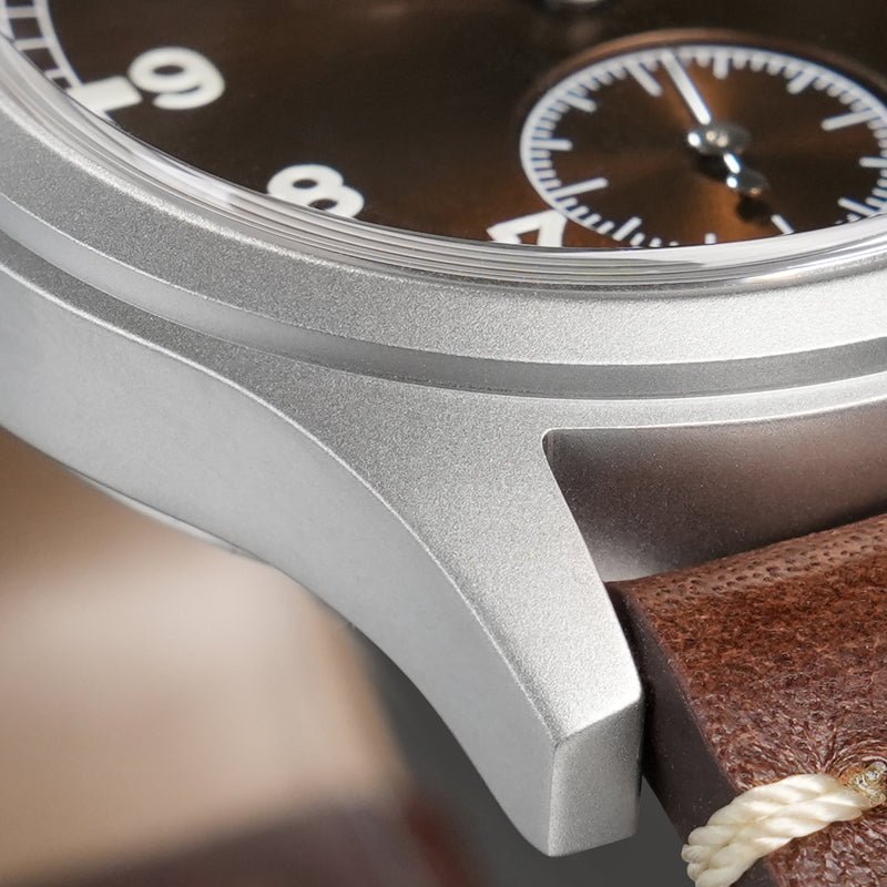 Reloj de campo de cuarzo Militado 36 mm D12 - Manecillas tipo catedral