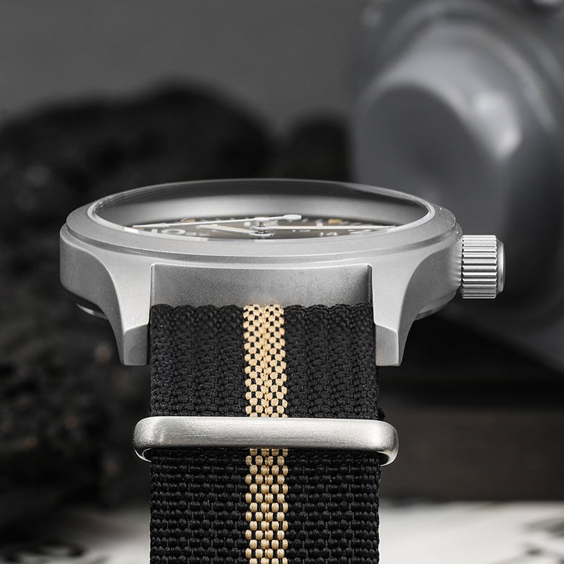 ★11.11 SALE★Militado 38mm Field Watch ML05 Date Window Version