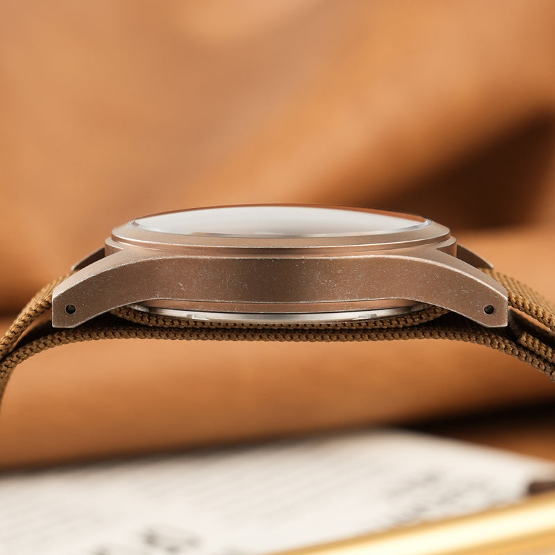 ★11.11 SALE★ Militado VH31 Vintage Military Watch ML05 Cream Dial