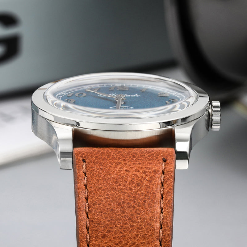 ★11.11 SALE★Militado 36mm Sapphire Crystal VD78 Quartz Watch ML01