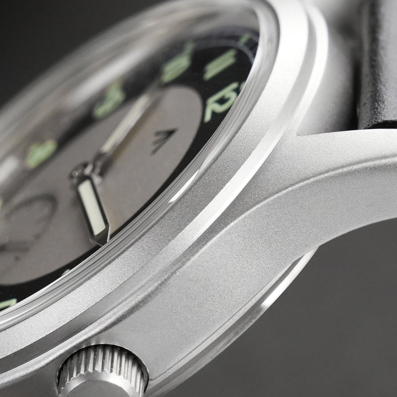 Reloj de campo de cuarzo Militado 36 mm D12 - Manecillas tipo catedral