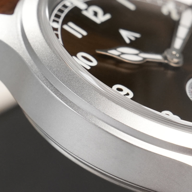 Reloj de campo de cuarzo Militado 36 mm D12 - Manecillas tipo catedral