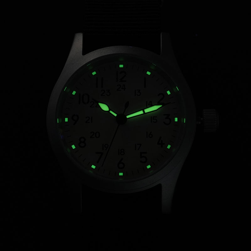 💥Spring Sale💥Militado 38mm Sapphire Crystal Field Military Watch ML05