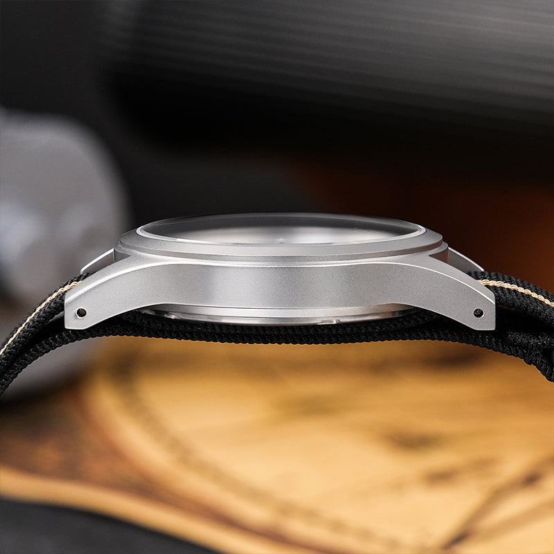 ★SuperOfertas ★Militado 38mm Reloj militar de campo con cristal de zafiro ML05