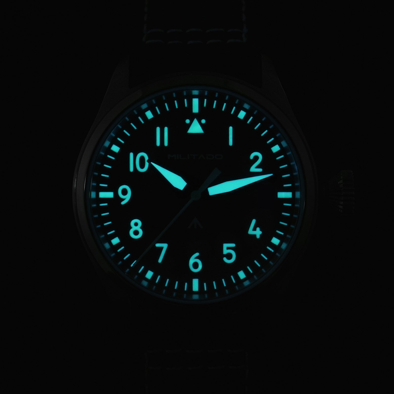 ★EarlyBird★Militado 37mm Pilot Watch ML21