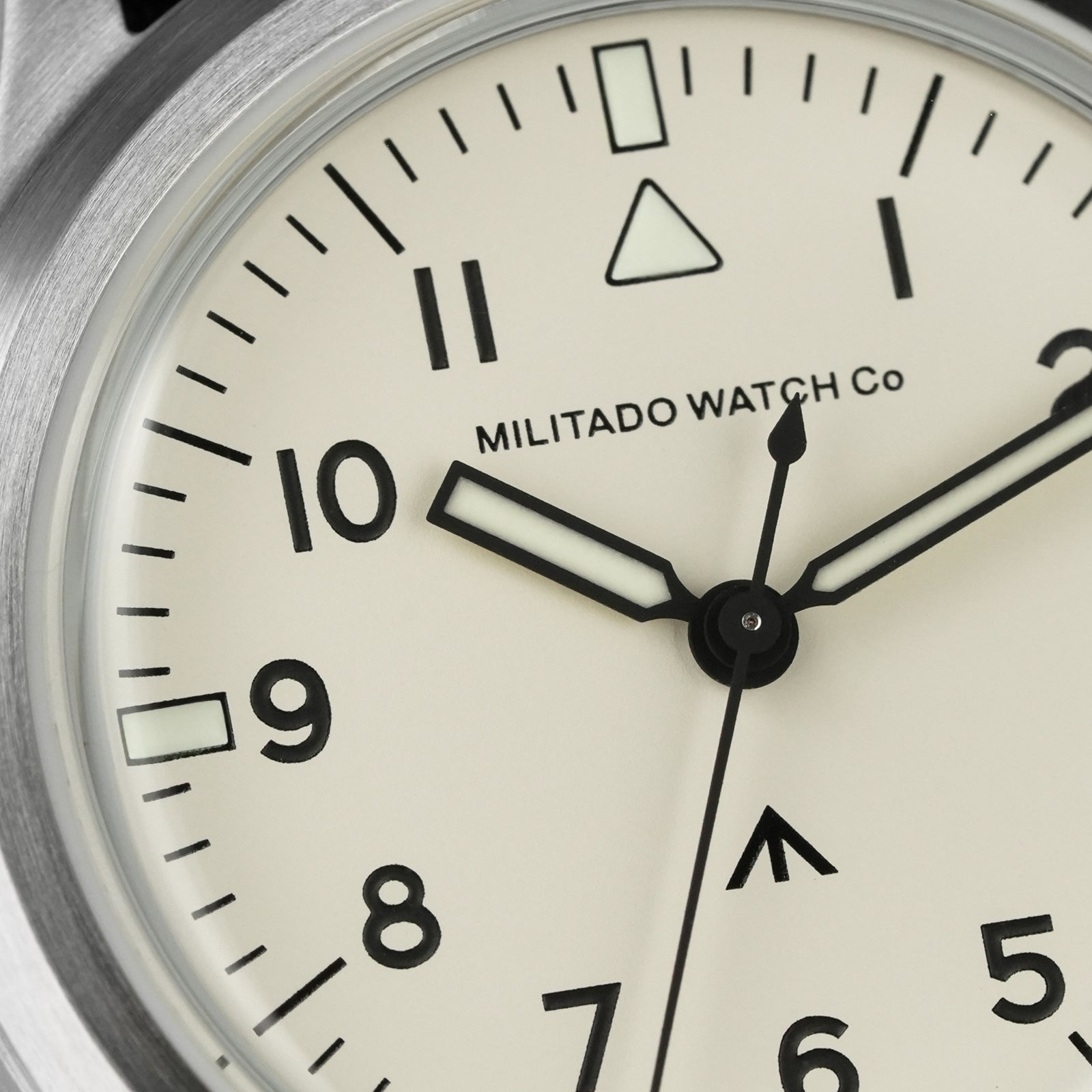 💥Spring Sale💥Militado 36mm Retro Military Watch VH31/VH65 Sweeping Hand ML14 V2