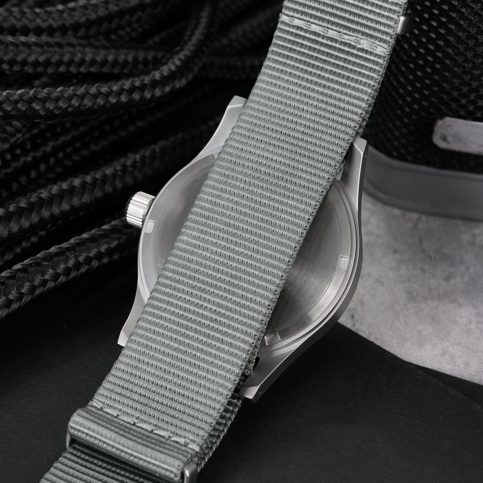 💥Mid-Year Sale💥Militado 38mm Stainless Steel Military Watch ML12
