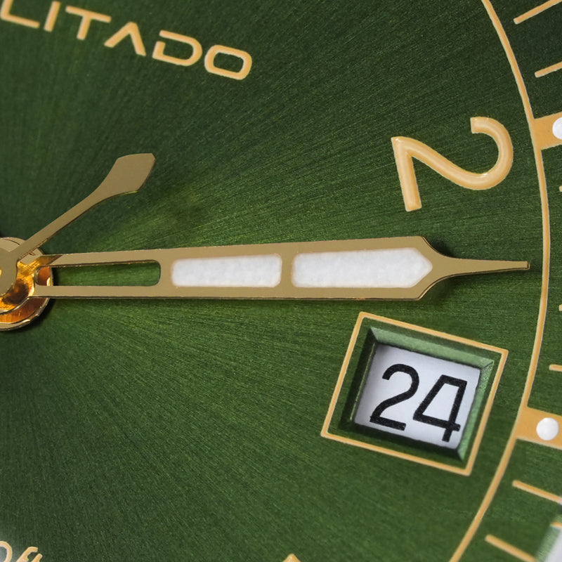 Militado 36 mm Reloj de campo de cuarzo D12 - Agujas tipo lápiz