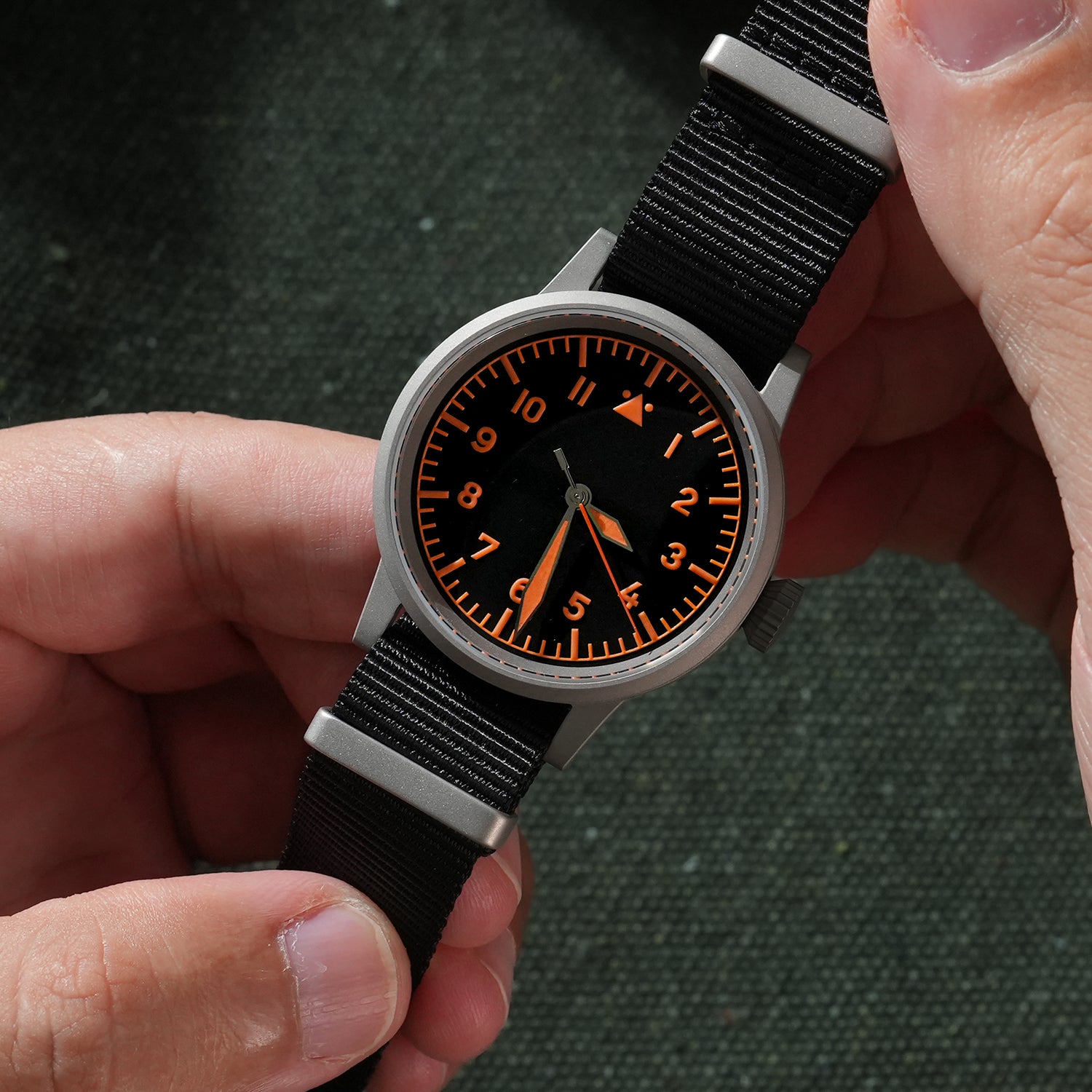 💥Spring Sale💥Militado 37mm Sapphire Crystal Retro Flieger Pilot Watch ML10 V2