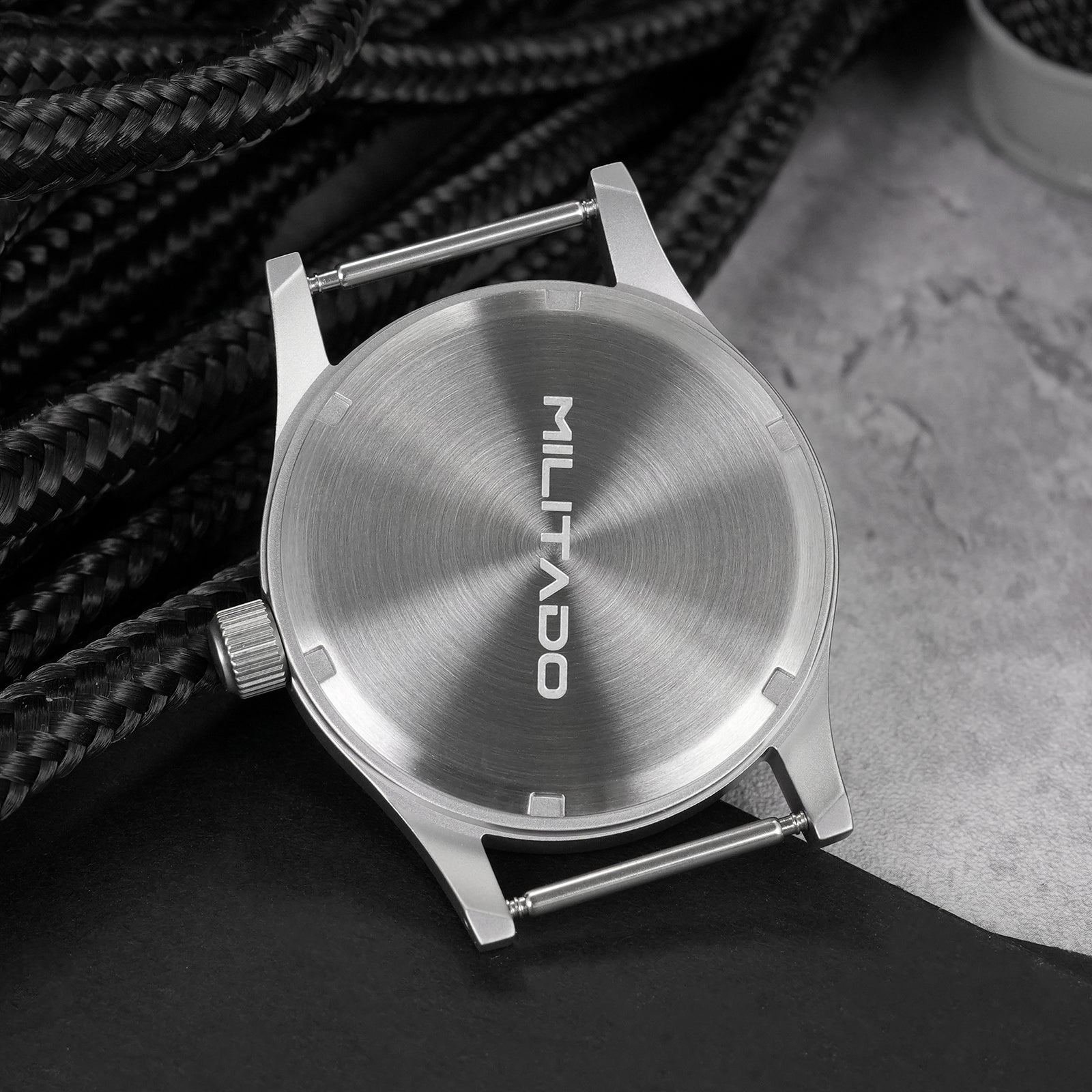 💥Mid-Year Sale💥Militado 38mm Stainless Steel Military Watch ML12