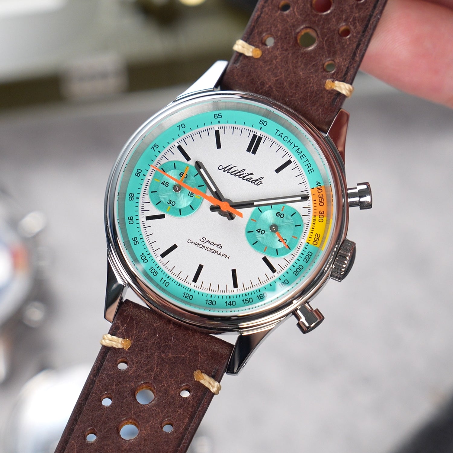 š„Flash Saleš„Militado Miyota 6S21 Chronograph Watch 40mm Men Watch ML23