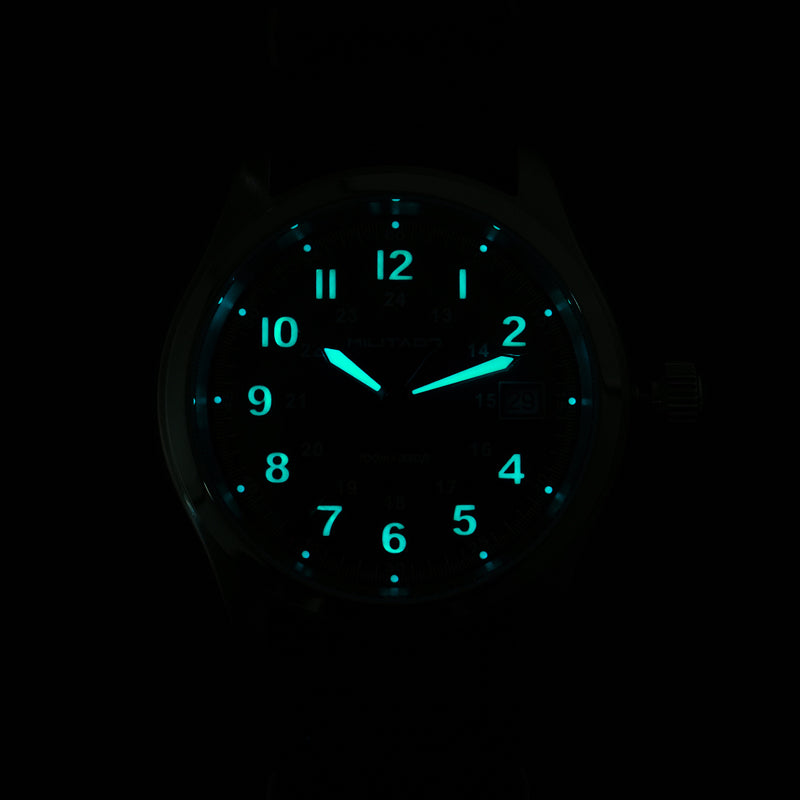Militado 36 mm Reloj de campo de cuarzo D12 - Agujas tipo lápiz