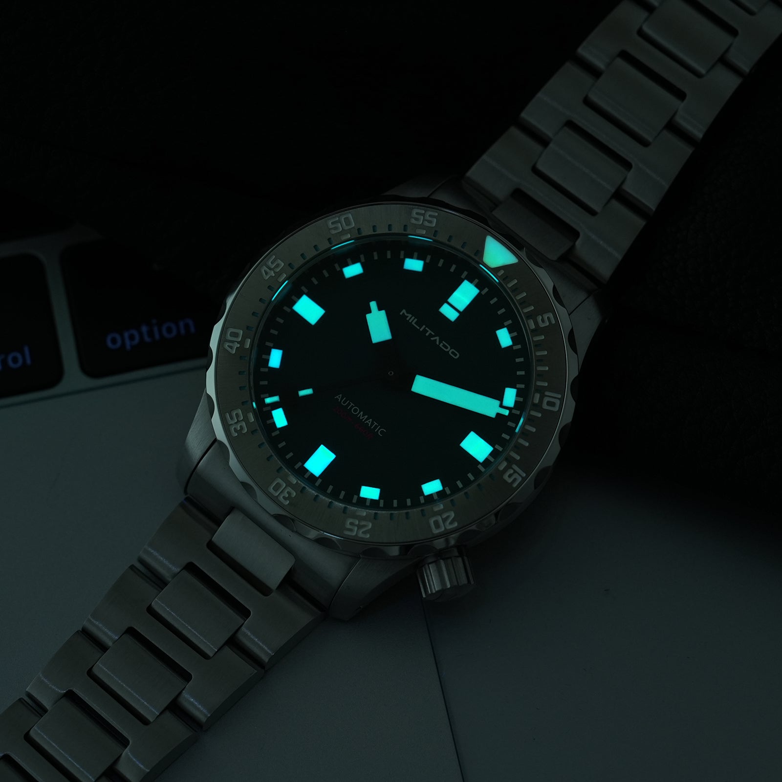 š„Spring Saleš„Militado 39mm Dive Watch PT5000 Automatic Mech Watch ML20