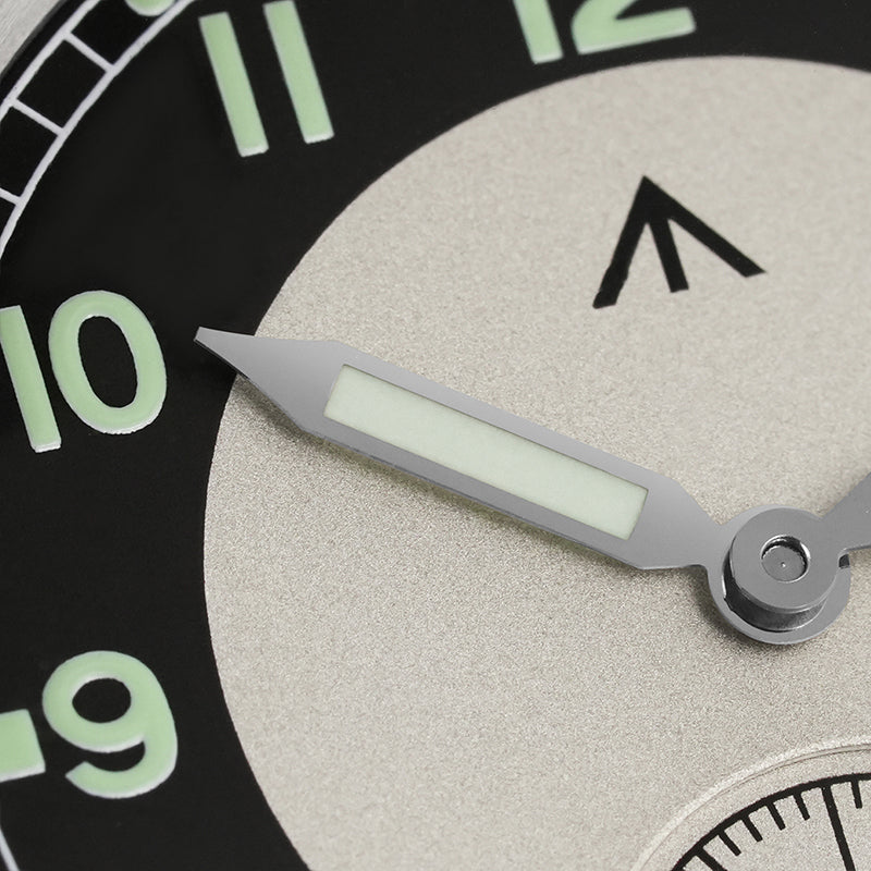 Reloj de campo de cuarzo Militado 36 mm D12 - Manecillas tipo catedral