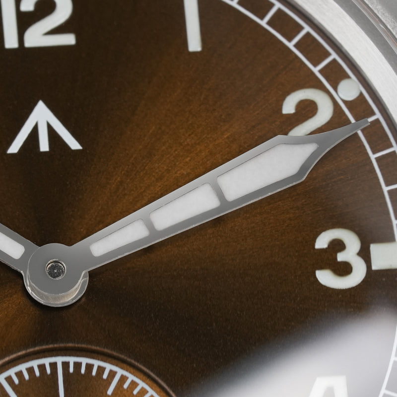 Reloj de campo de cuarzo Militado 36 mm D12 - Manecillas tipo catedral