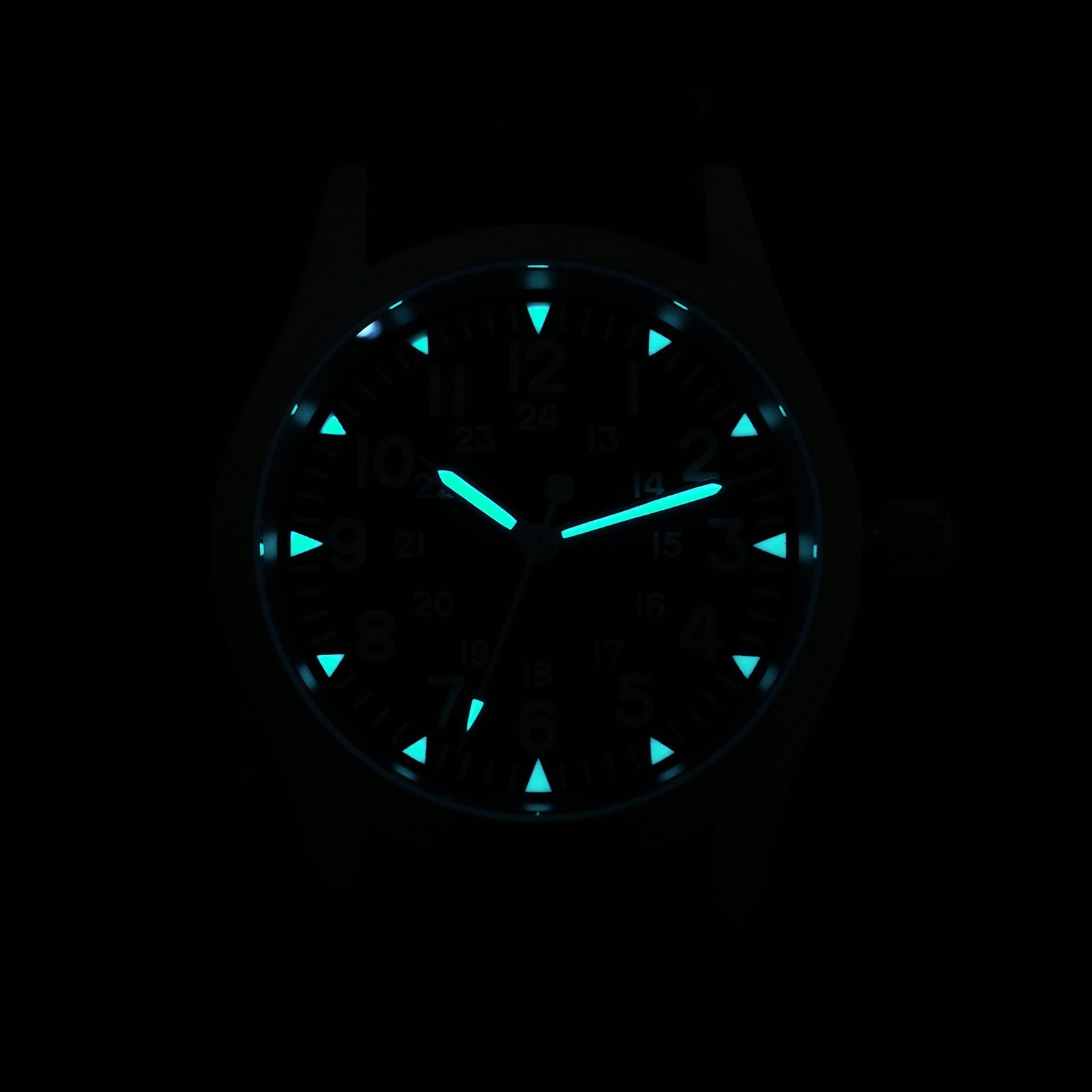 ★11.11 SALE★Militado VH31 Vintage Field Watch ML05 White Dial