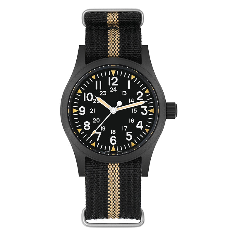 Militado 38mm PVD Bronze Watch Military Watch ML05
