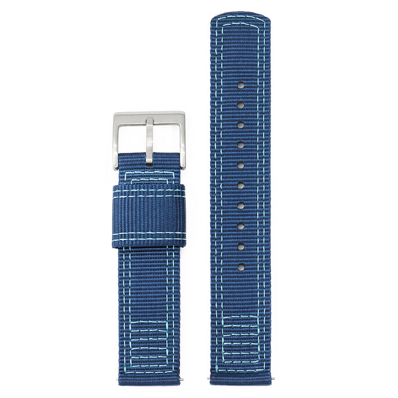Premium Quality Nylon Fabric Strap for Military Watch 20mm 22mm