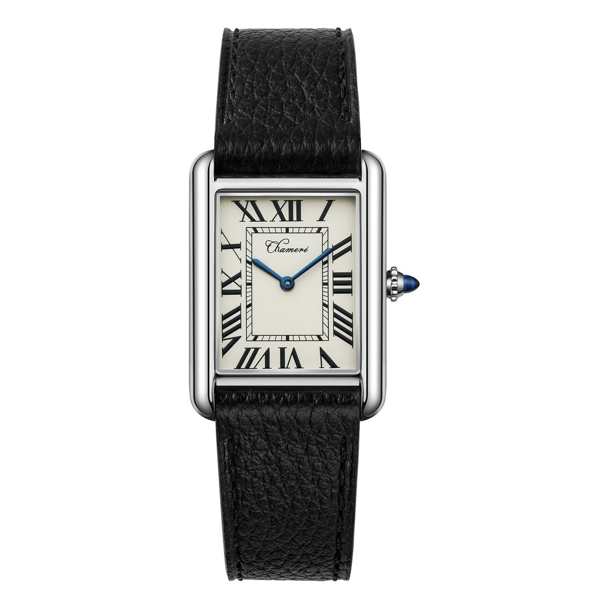 💥11.11&BlackFriday💥Chameri 22mm Dress Watch Ronda 762 Retro Watch CH03