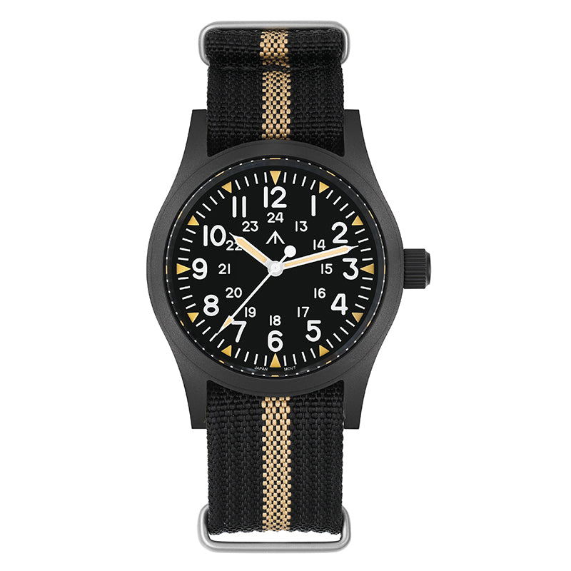💥Spring Sale💥Militado 38mm Sapphire Crystal Field Military Watch ML05