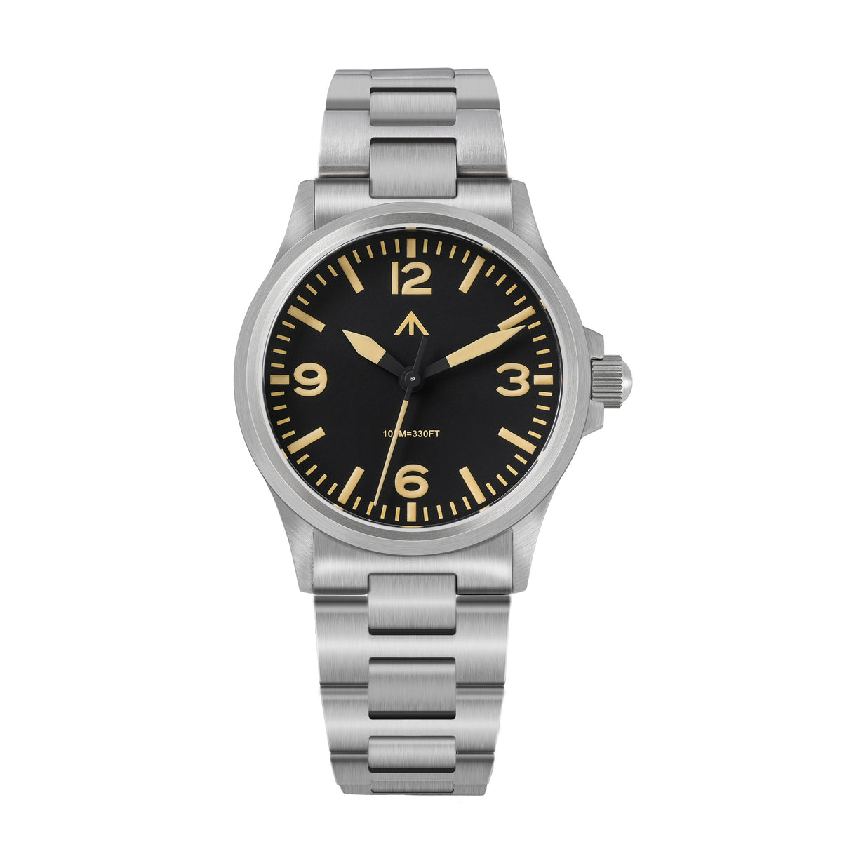 Militado 36mm Field Watch VH31 Sweeping Movt Men Watch ML18