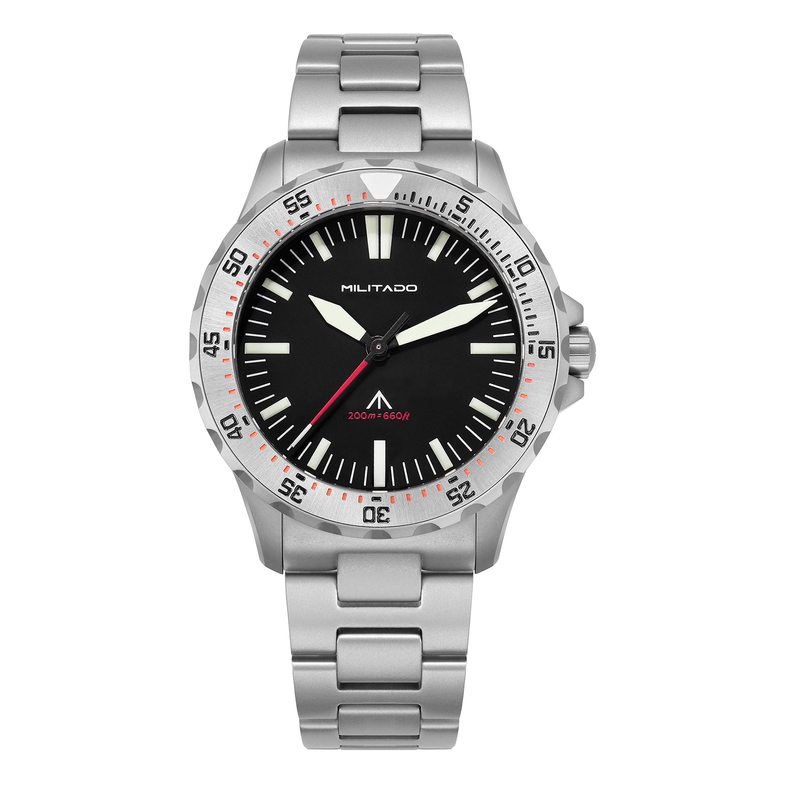 💥Spring Sale💥Militado 39mm Dive Watch Sapphire Crystal Military Watch ML16