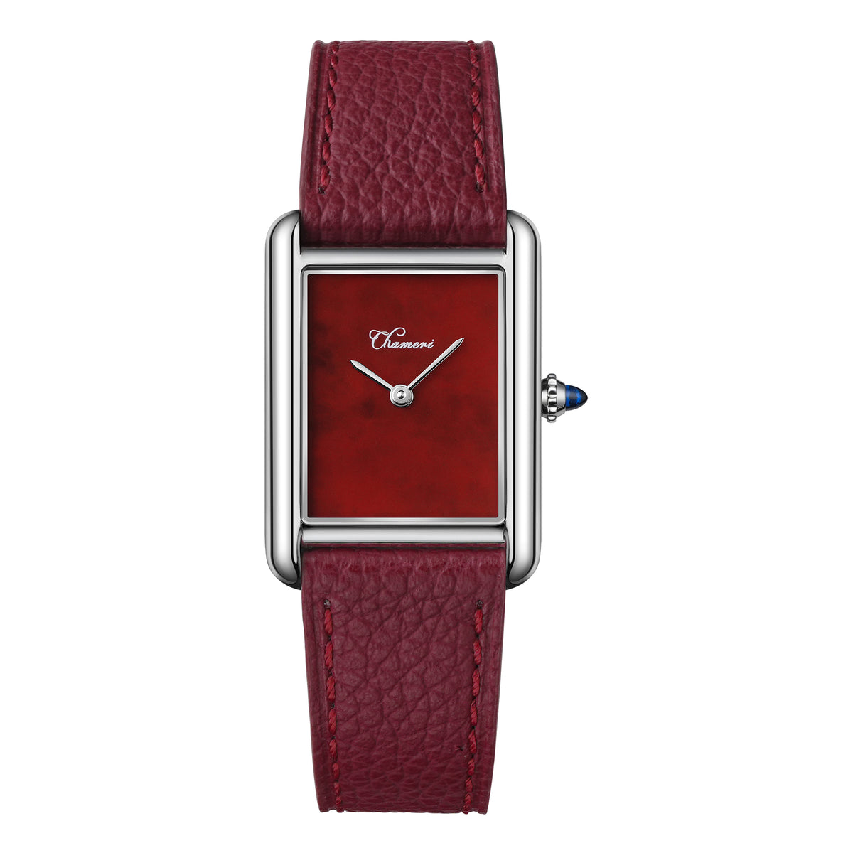 💥11.11&BlackFriday💥Chameri 25mm Dress Watch Ronda 762 Retro Watch CH02