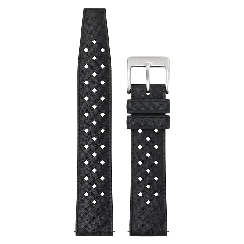 Militado 20mm Fluoro Rubber FKM Watch Strap