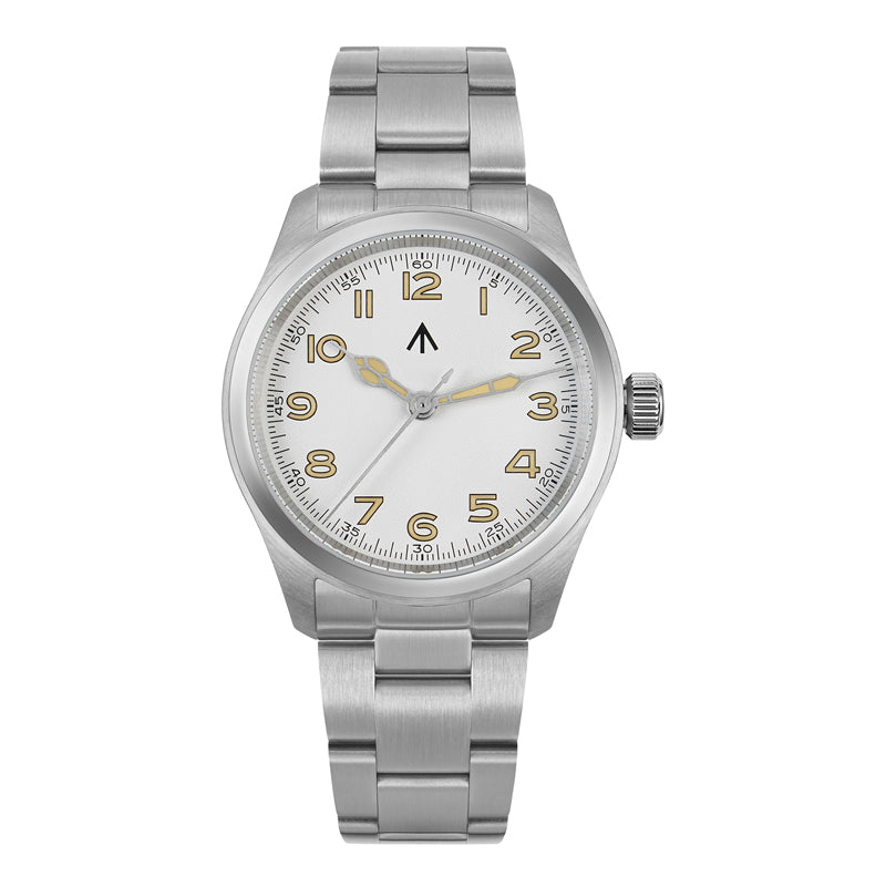 Militado 36 mm Reloj de campo de cuarzo D12 - Agujas tipo lápiz
